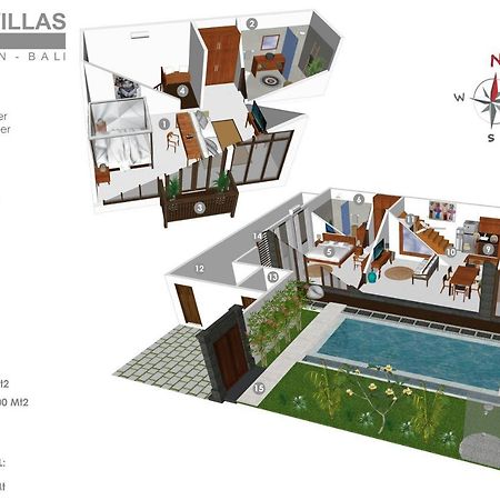 Kerobokan 3Br Villa Erja - Minggu Villas מראה חיצוני תמונה